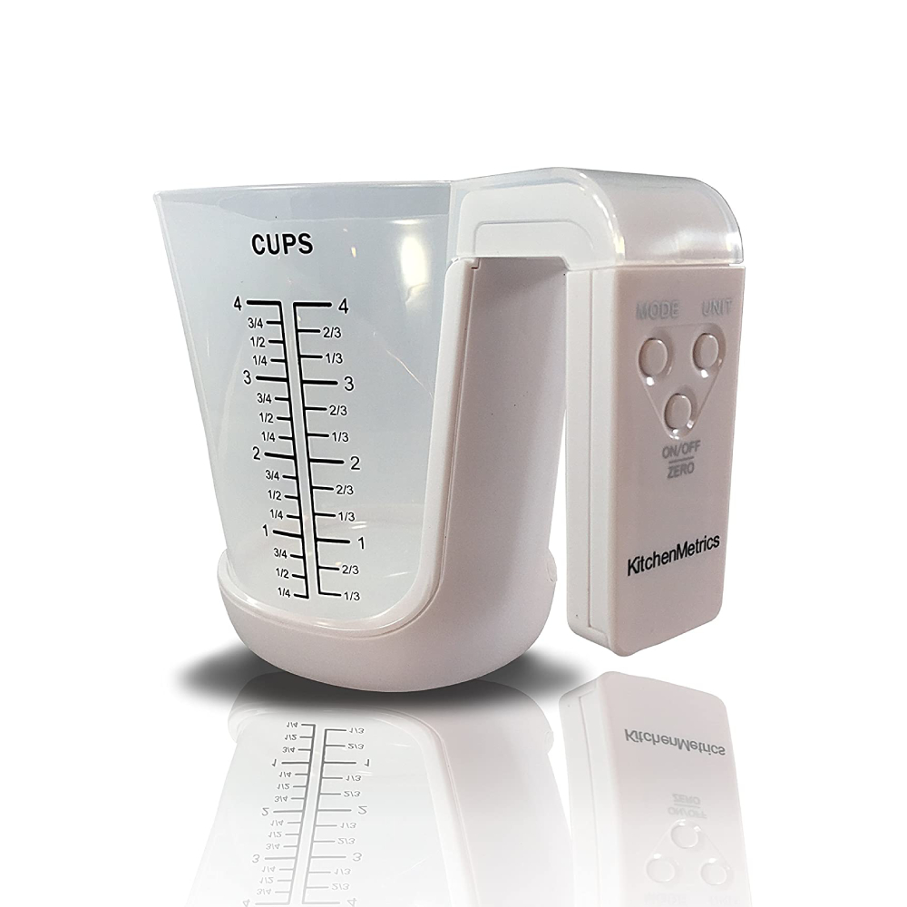 Умная чашка для взвешивания продуктов. KitchenMetrics Digital Cup